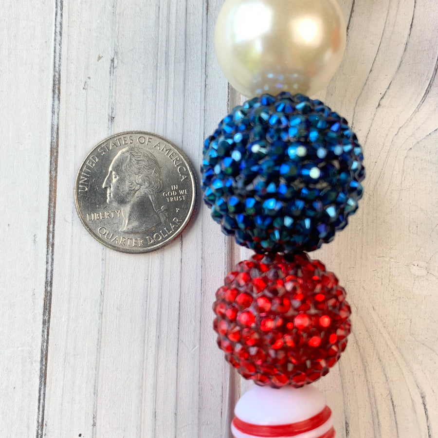 Lenora Dame Independence Day Queen Mum Statement Necklace