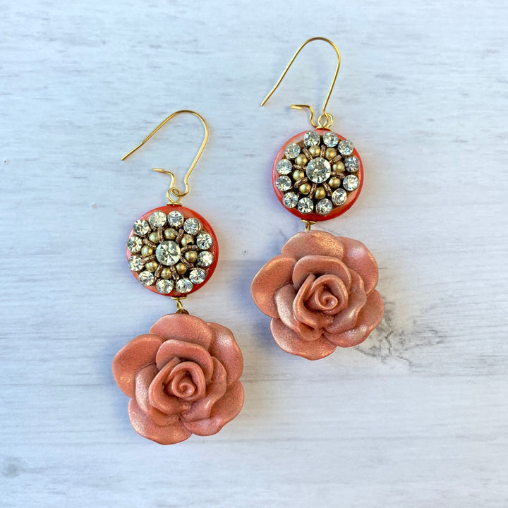 Lenora Dame Rosey Posey Earrings
