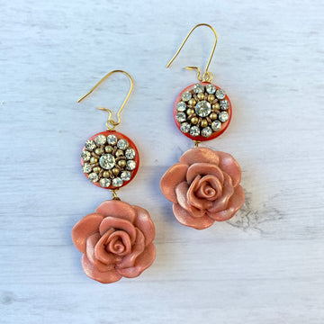 Lenora Dame Rosey Posey Earrings